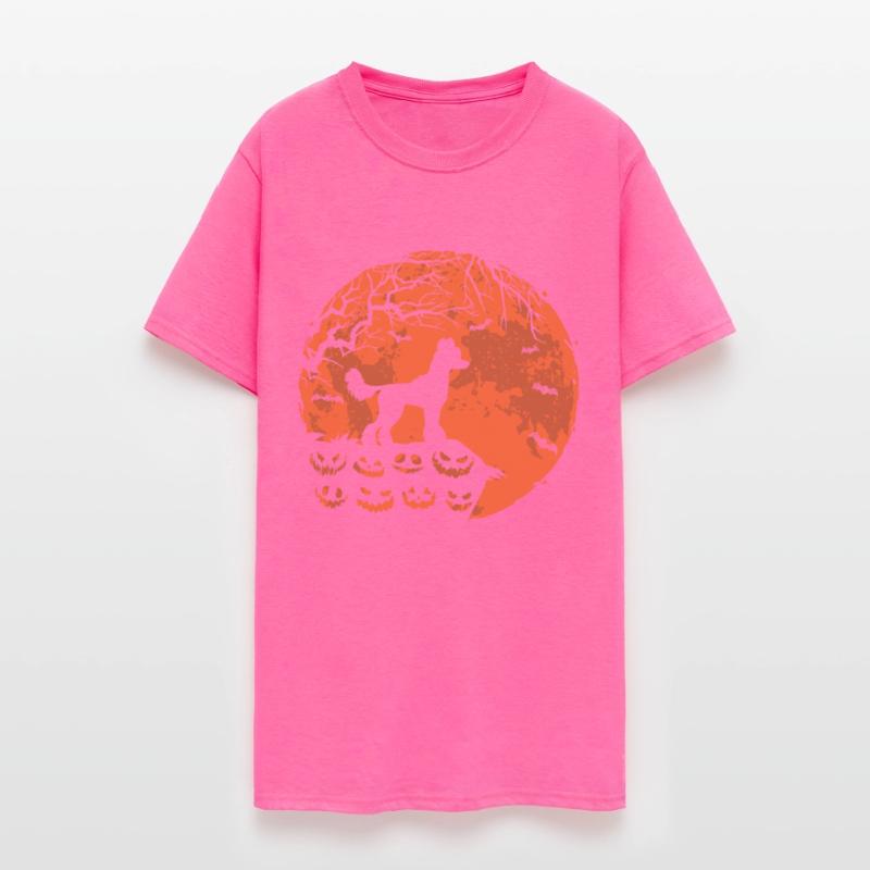 Chinese Crested And Moon Halloween Funny Dog Lover