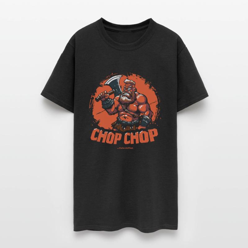 chop chop battle axe swinging barbarian