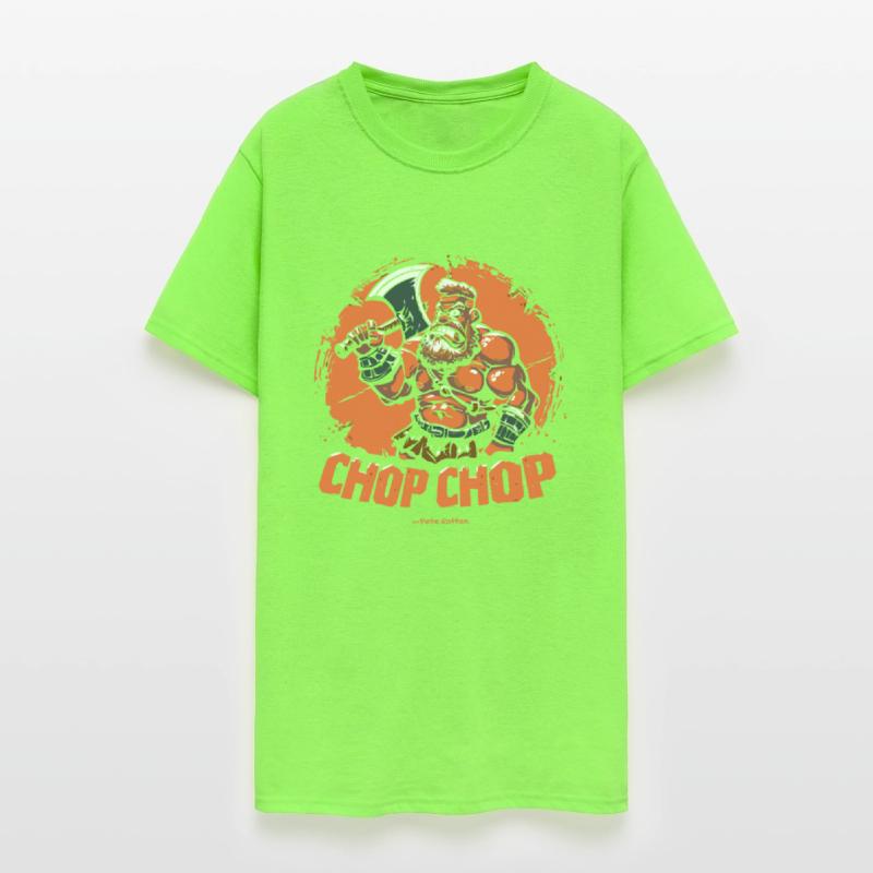 chop chop battle axe swinging barbarian