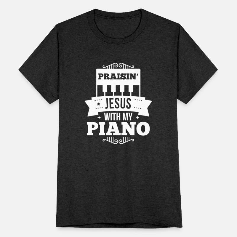 Christian Piano Player Praising Jesus Pianist