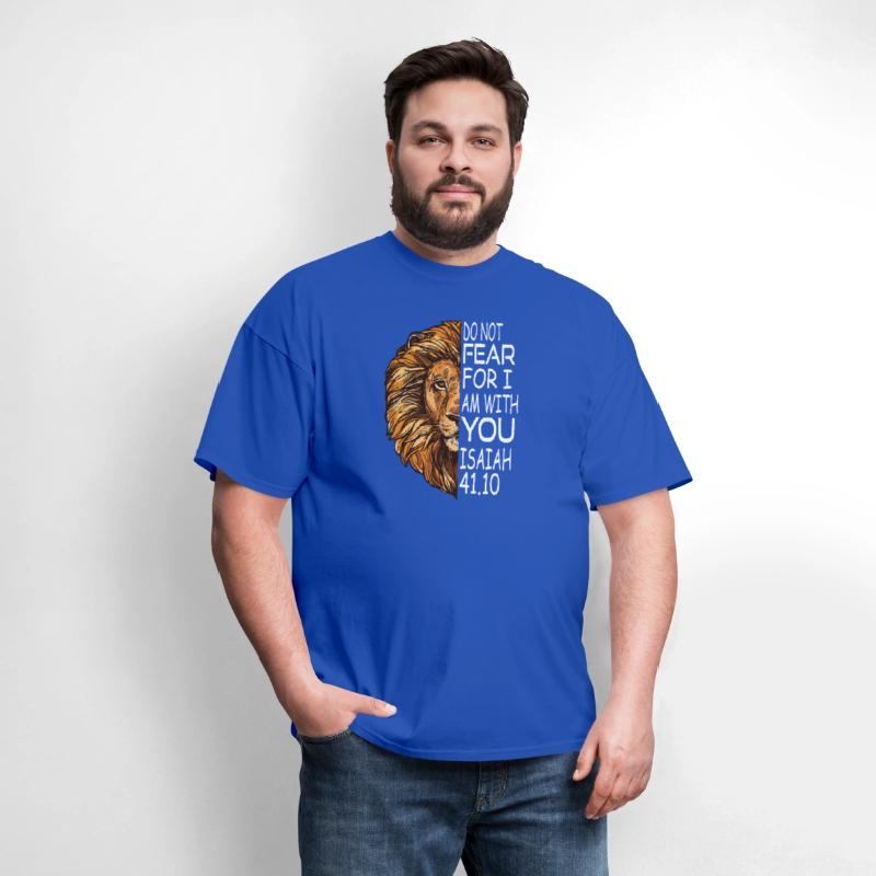 Christian Religious Bible Verse Sayings Lion Fear