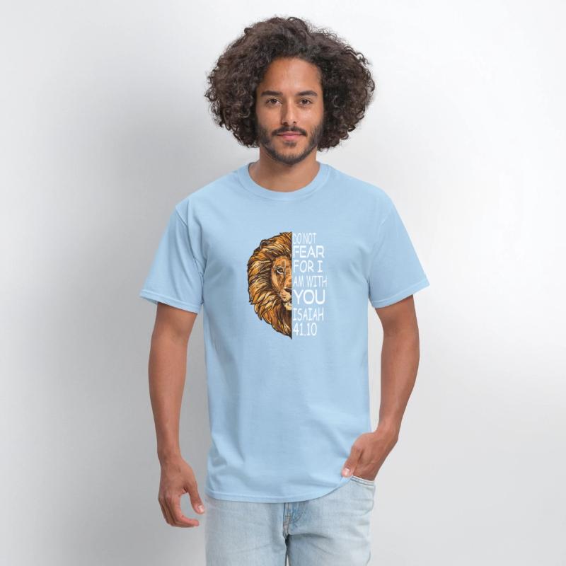 Christian Religious Bible Verse Sayings Lion Fear