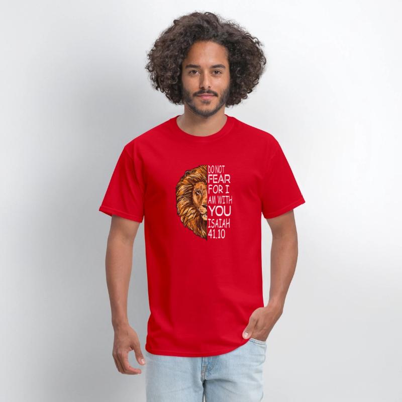 Christian Religious Bible Verse Sayings Lion Fear