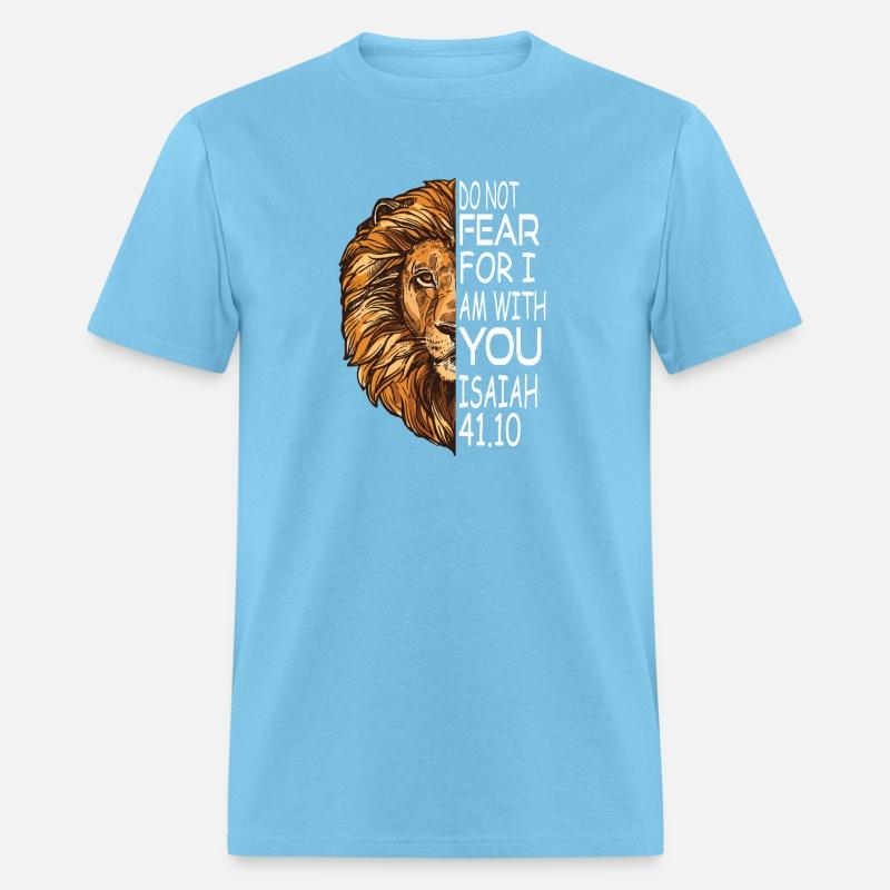 Christian Religious Bible Verse Sayings Lion Fear