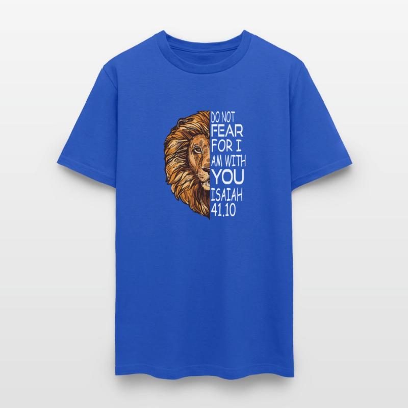 Christian Religious Bible Verse Sayings Lion Fear