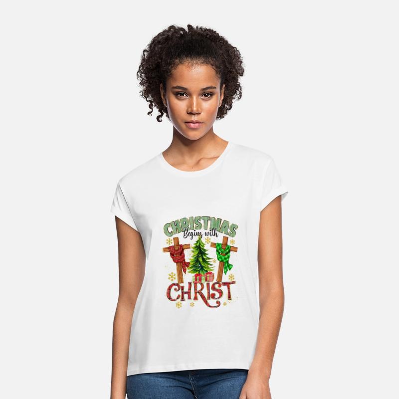 Christmas Begins With Christ Christian Holiday