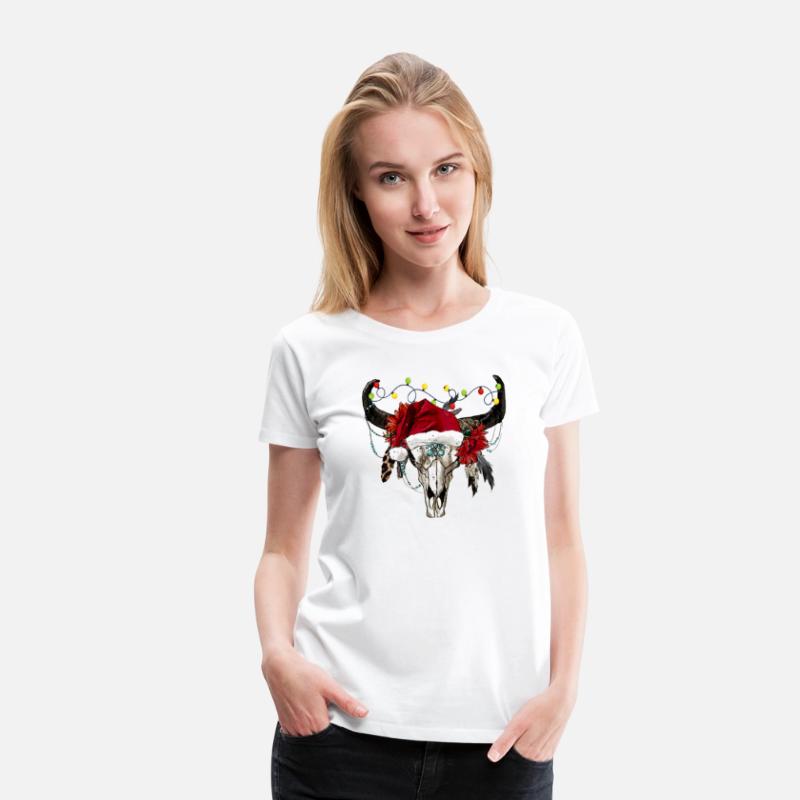 Christmas Vintage Western Bull