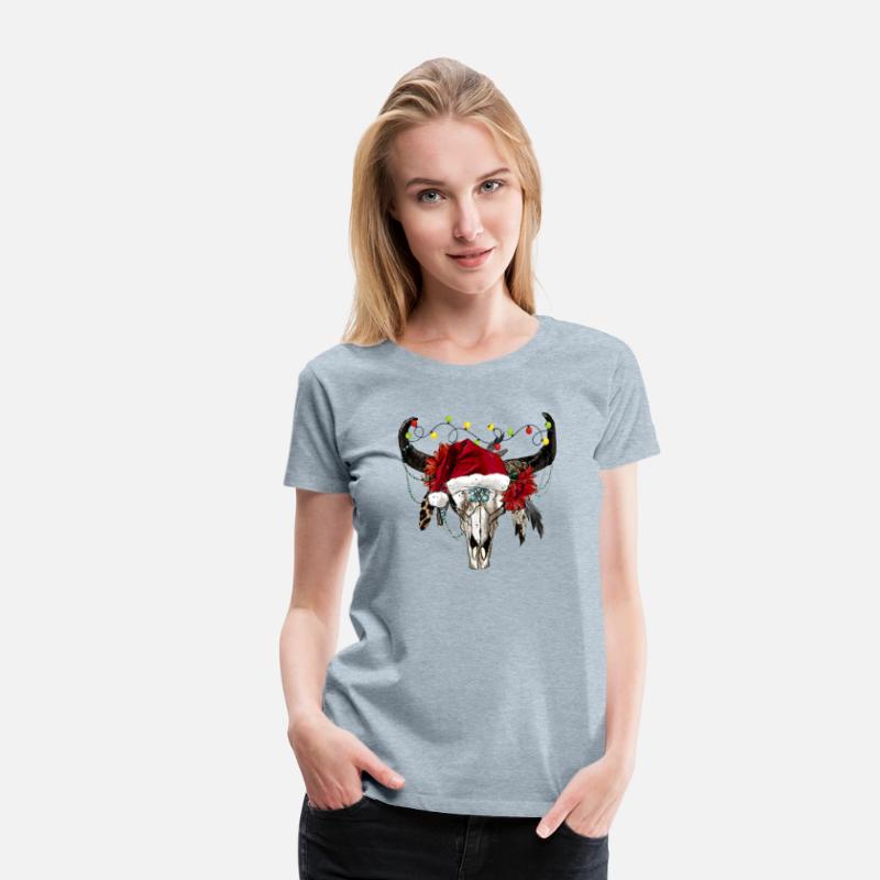 Christmas Vintage Western Bull