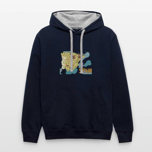 City Illustrations Spain World Map Travel Map