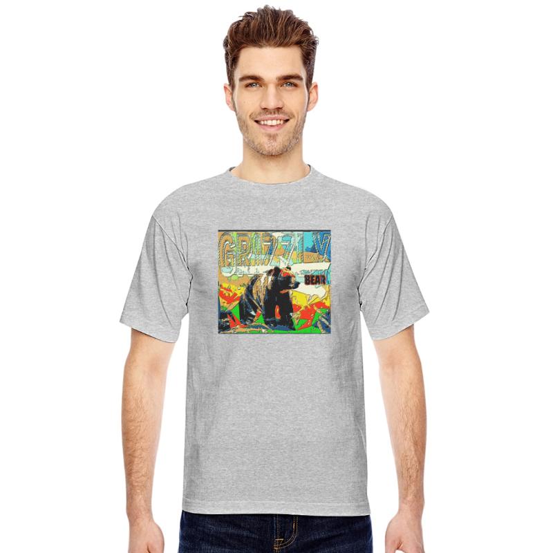 COLORFUL GRIZZLY BEAR