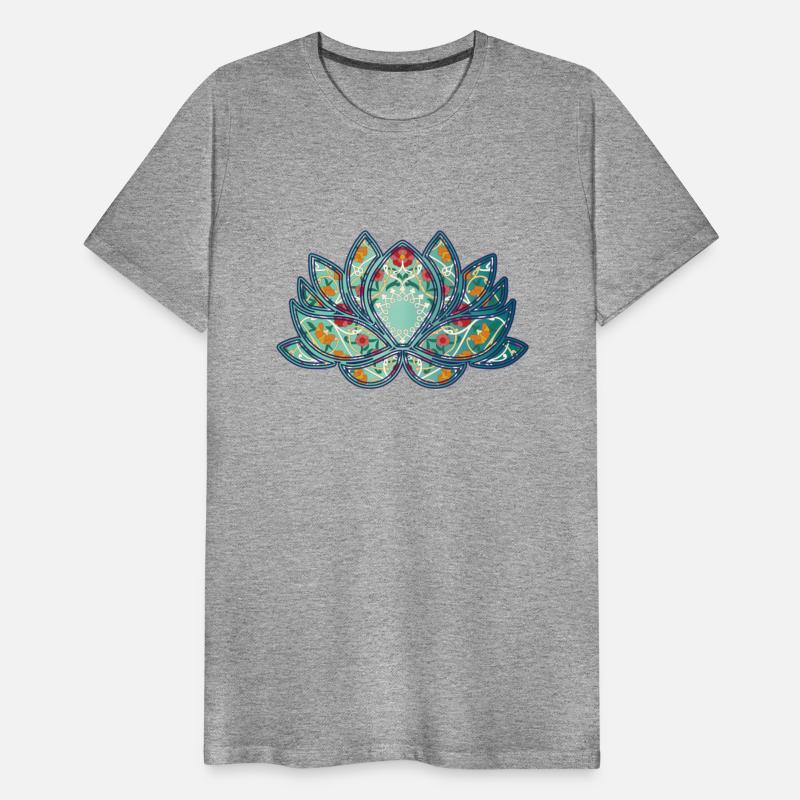 Colorful Lotus Flower