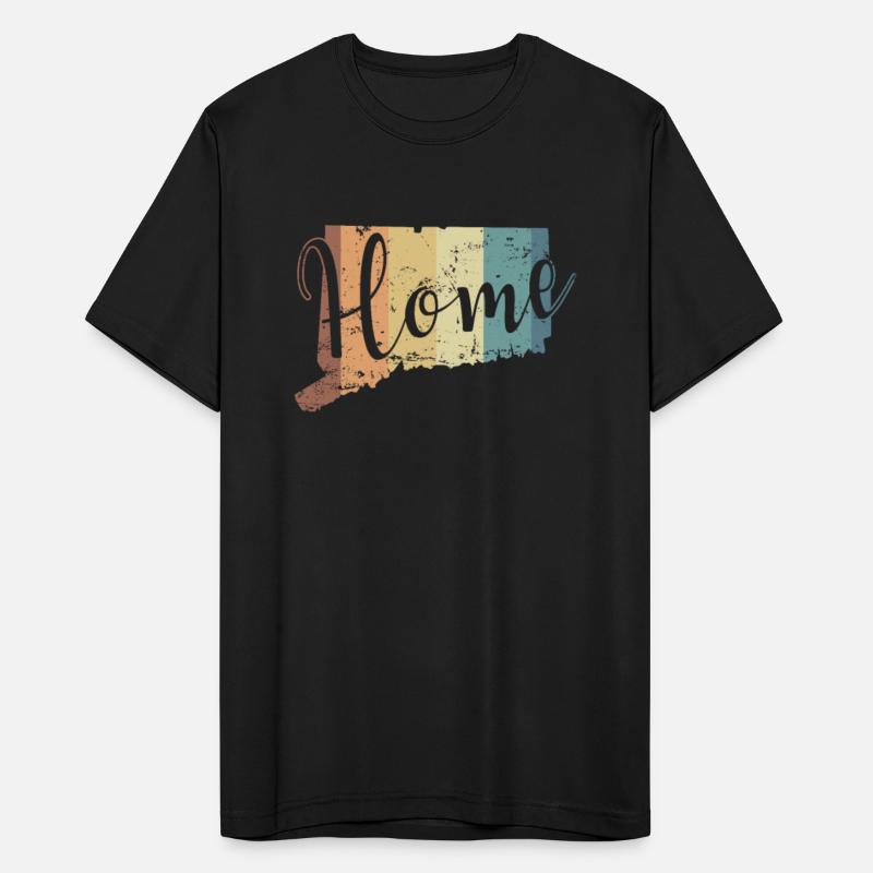 Connecticut Home Map Outline USA America