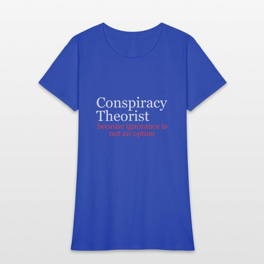 Conspiracy Theorist Because Ignorance Is Not An Op
