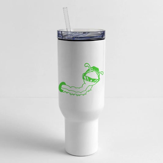 Cool DJ Caterpillar Eats Hole Music Club Party Fun