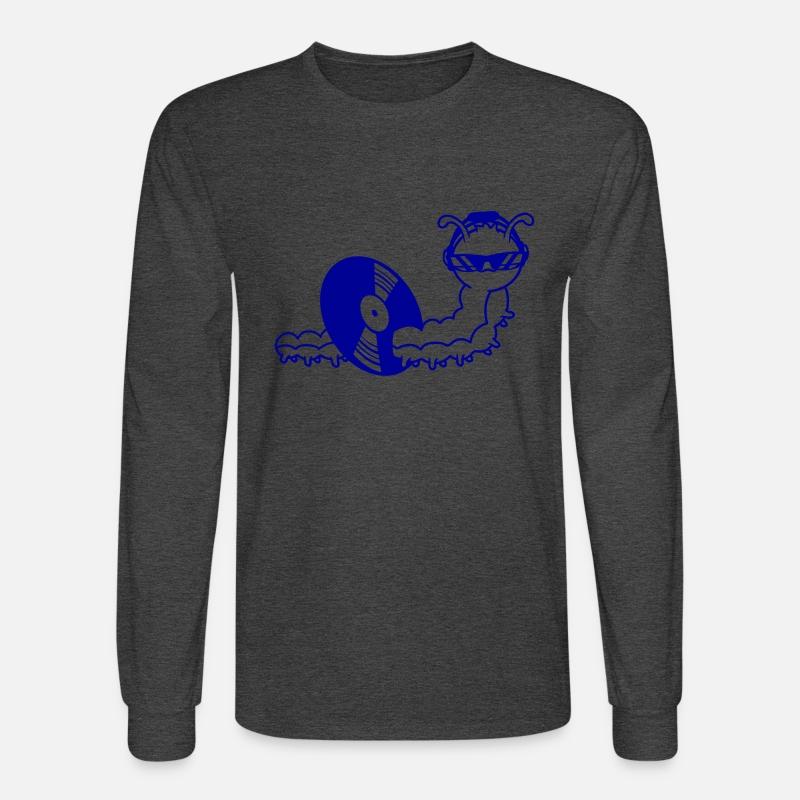 Cool DJ Caterpillar Eats Music Record Vinyl Plate