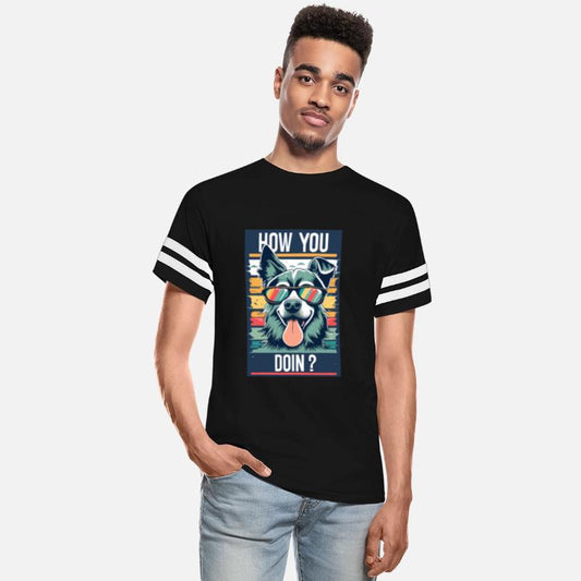 Cool Dog Retro Vintage design