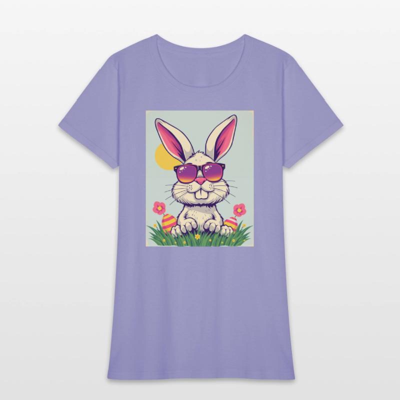 Cool Easter Bunny with Sunglasses