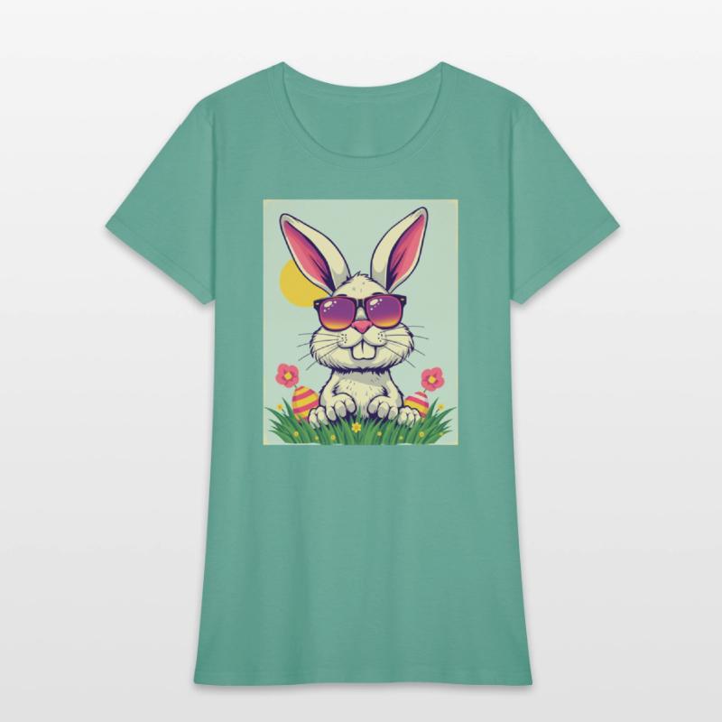 Cool Easter Bunny with Sunglasses