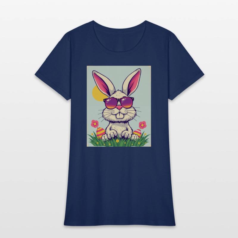 Cool Easter Bunny with Sunglasses