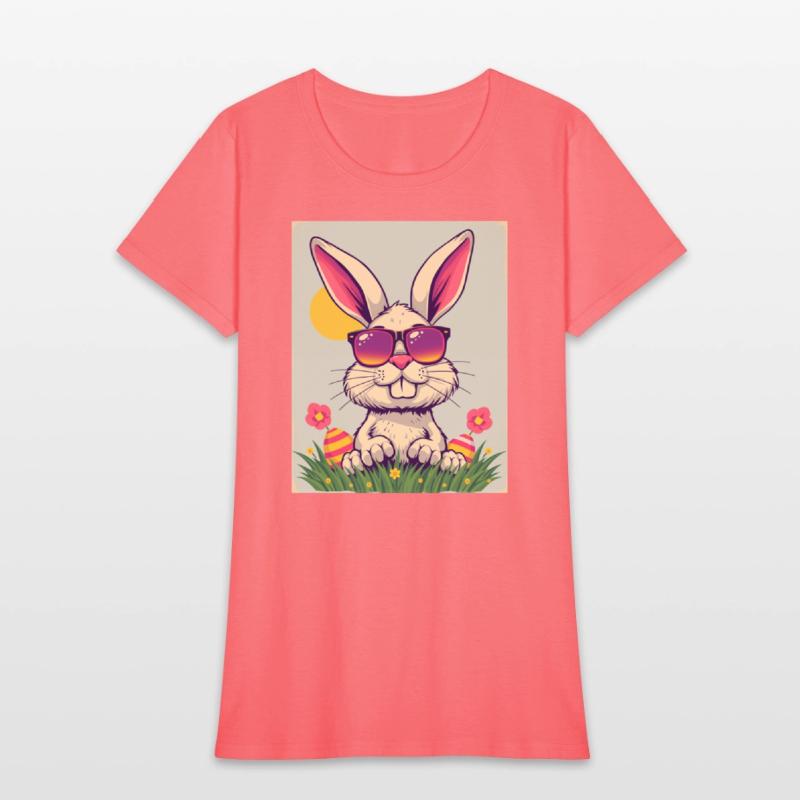 Cool Easter Bunny with Sunglasses