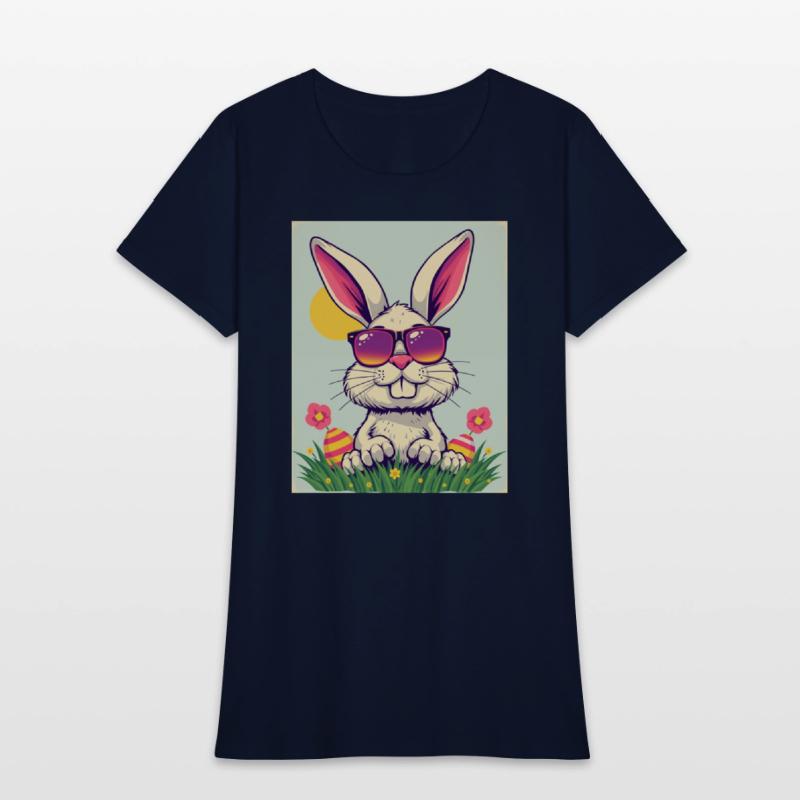Cool Easter Bunny with Sunglasses