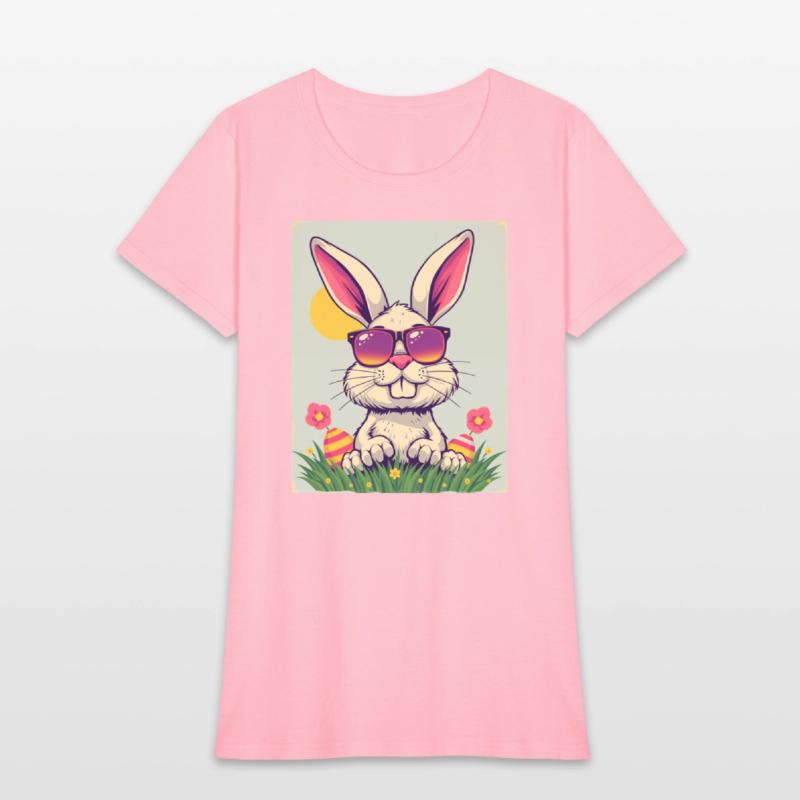 Cool Easter Bunny with Sunglasses