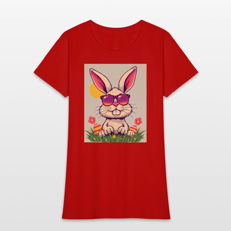 Cool Easter Bunny with Sunglasses