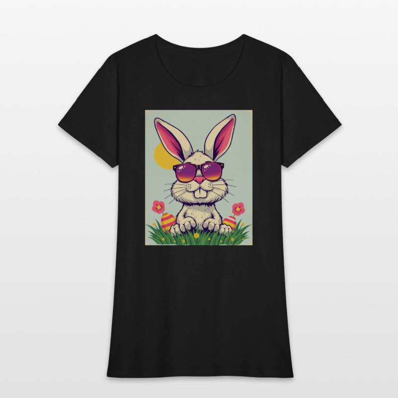 Cool Easter Bunny with Sunglasses