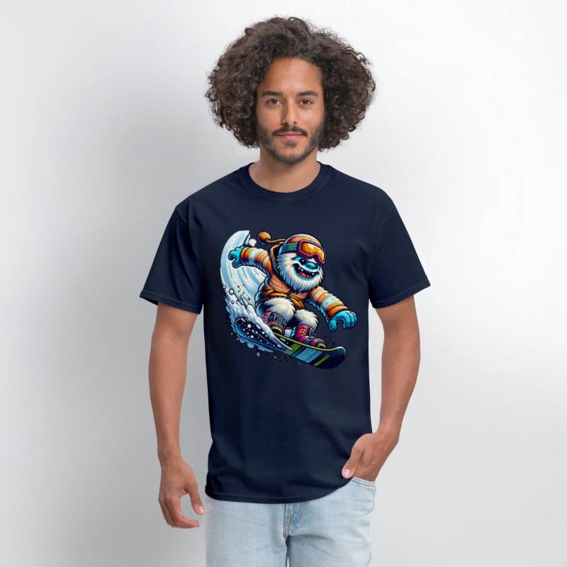 Cool Snowboarding Yeti Adventure