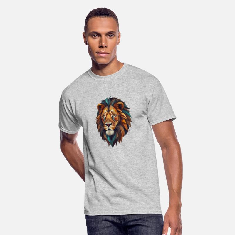 _Craft_a_geometric_lion_design_with_geometric_