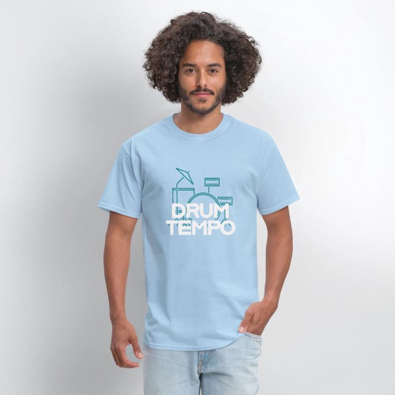 "DRUM TEMPO" performance Design t-shirt