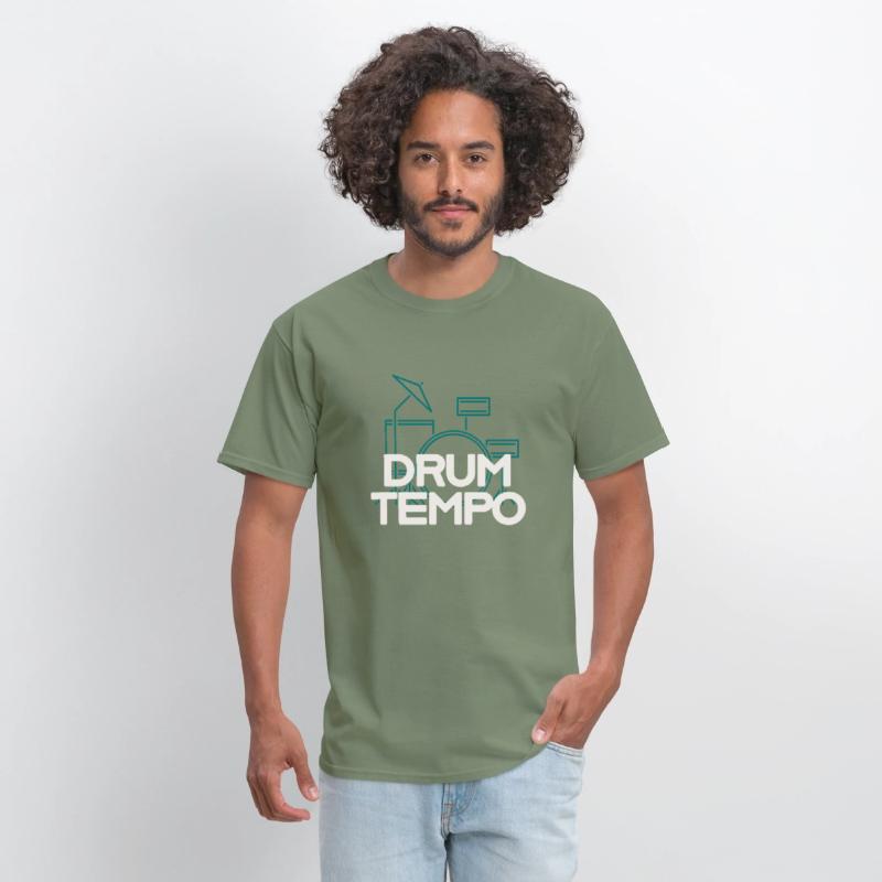 "DRUM TEMPO" performance Design t-shirt