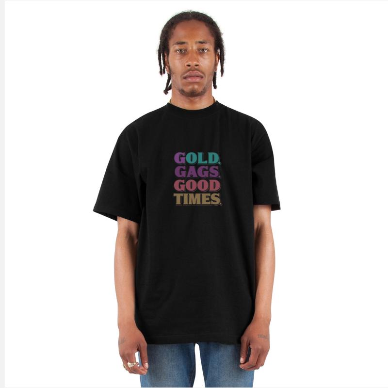 "Golden Gags Good Times" Tee