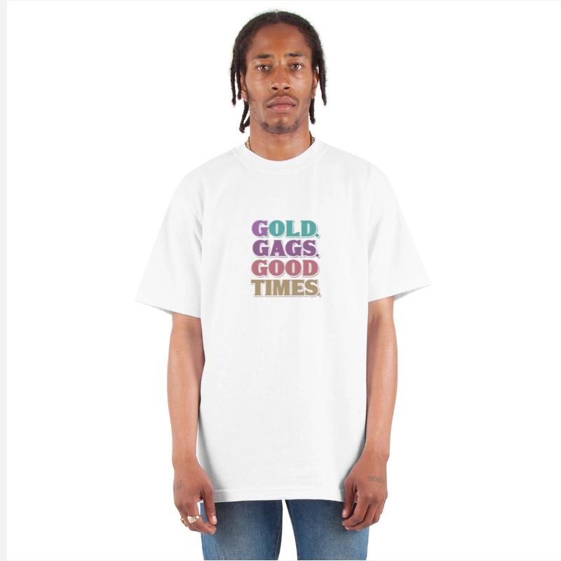 "Golden Gags Good Times" Tee