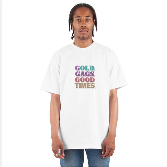 "Golden Gags Good Times" Tee
