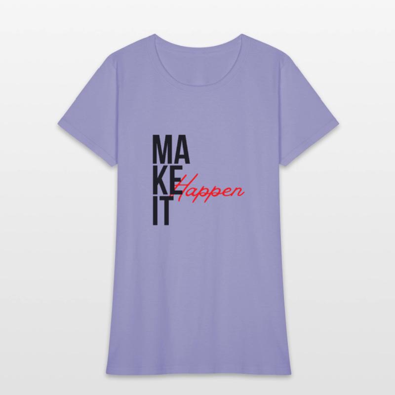 "Make It Happen – Bold Motivational Typography"