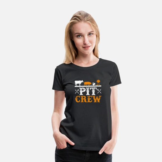 Pit Crew Funny Barbeque Party BBQ Smoker