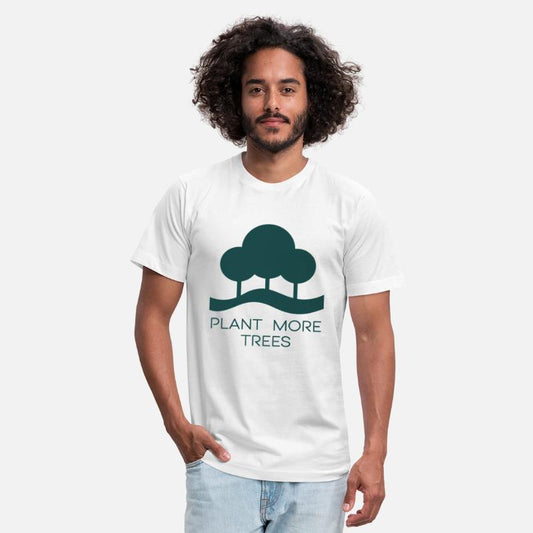 Plant More Trees Nature Conservation Slogan