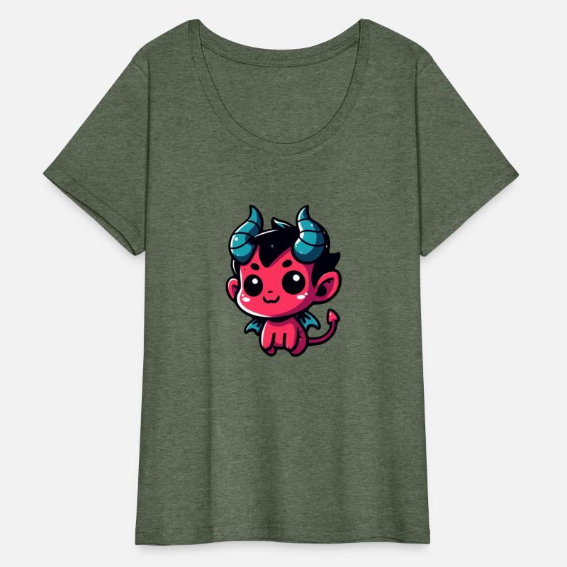 Playful Red Devil - Cartoon, Character, Kawaii