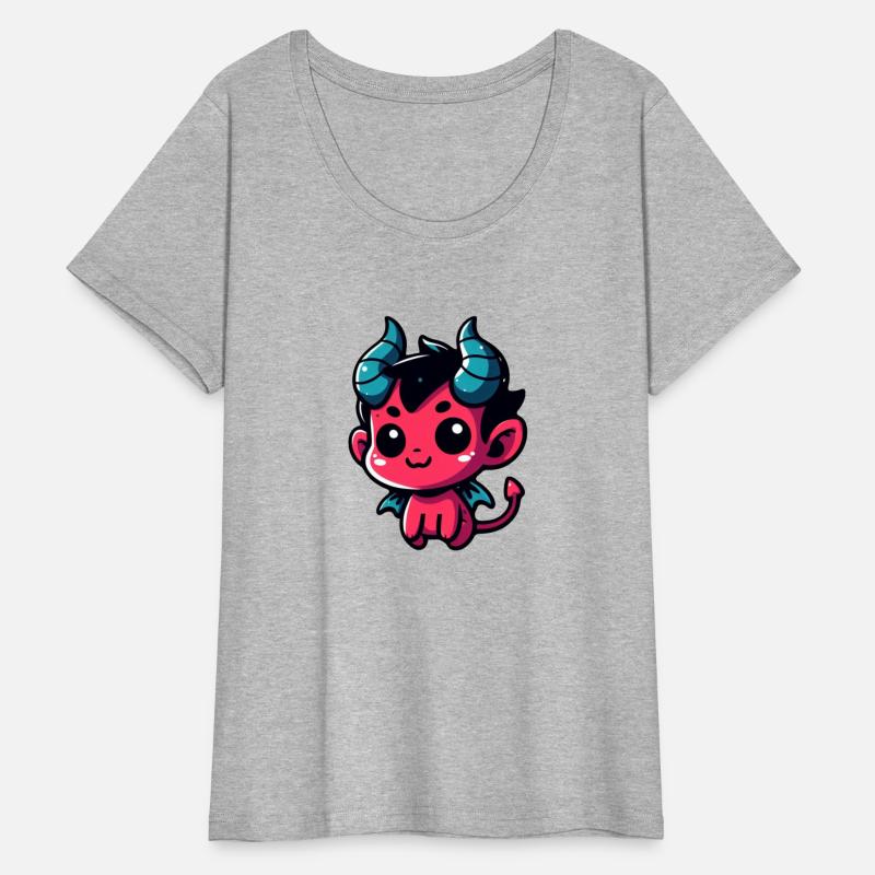 Playful Red Devil - Cartoon, Character, Kawaii