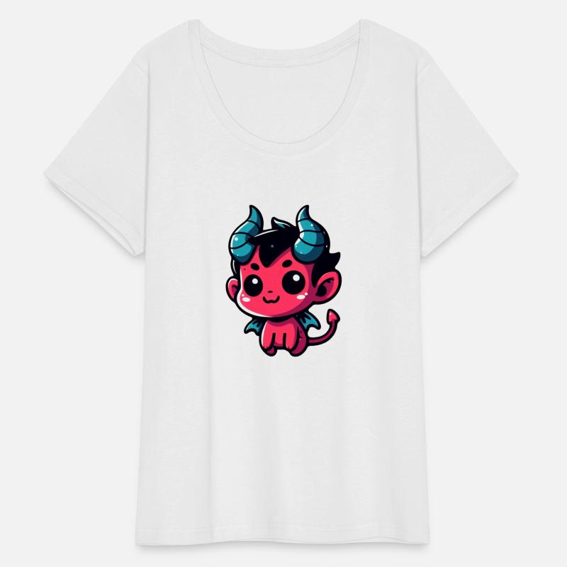 Playful Red Devil - Cartoon, Character, Kawaii