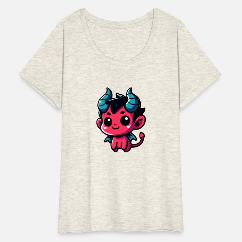 Playful Red Devil - Cartoon, Character, Kawaii