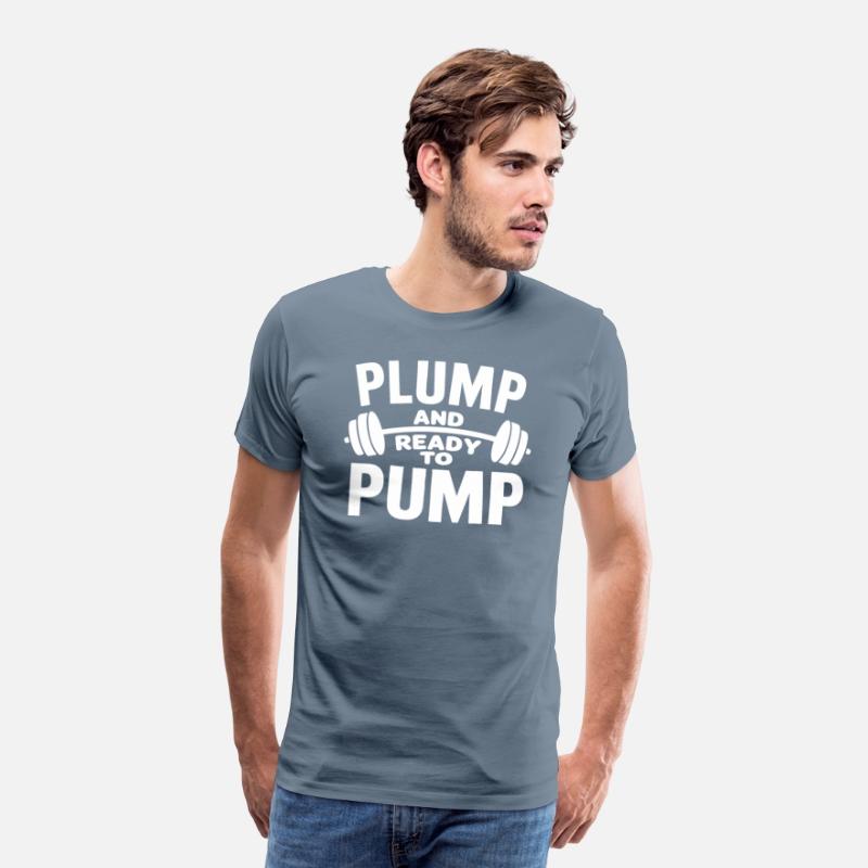 Plump And Ready To Pump Funny Gym