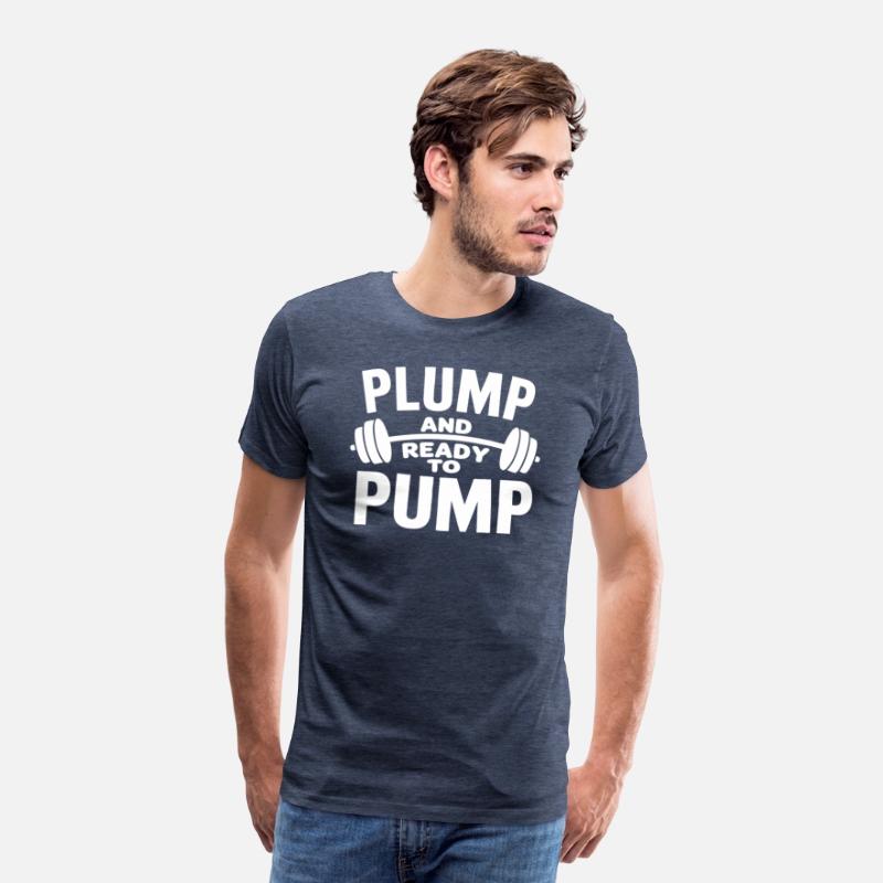 Plump And Ready To Pump Funny Gym