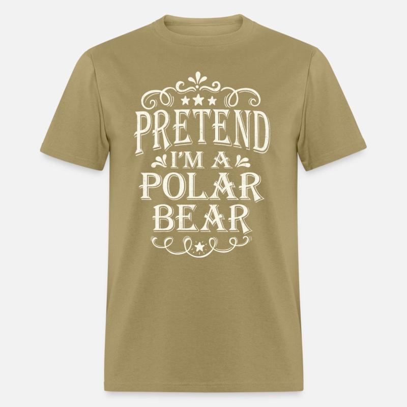 Pretend I'm Polar Bear Funny Costume Halloween