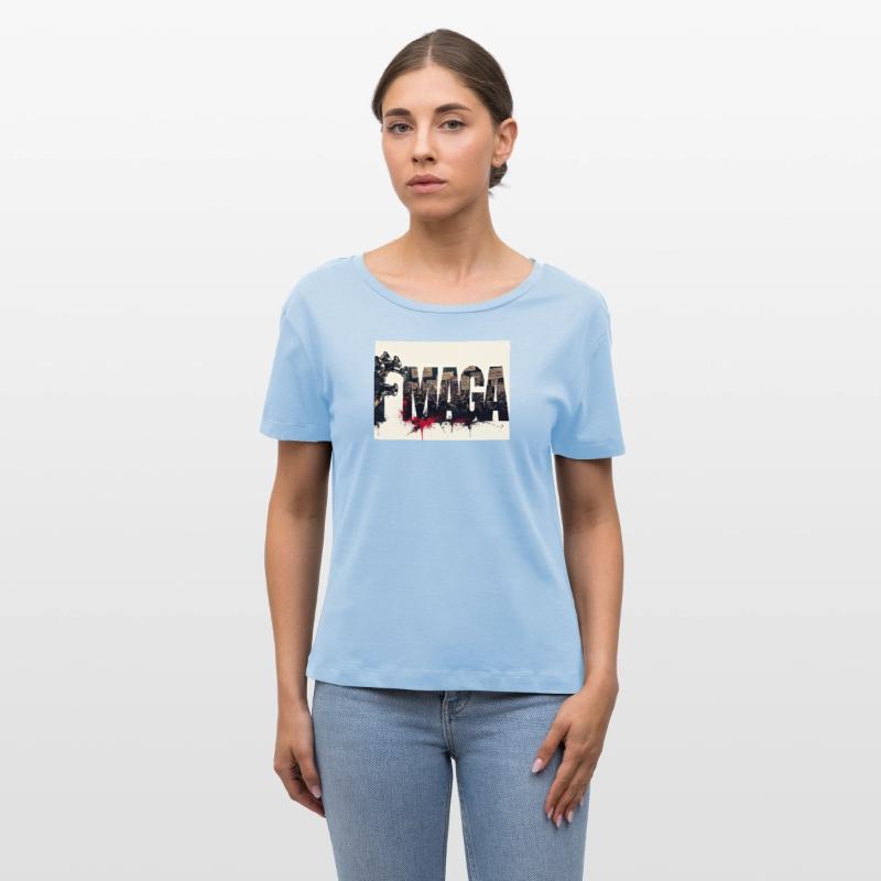 Protest Art with Megaphone and Crowd