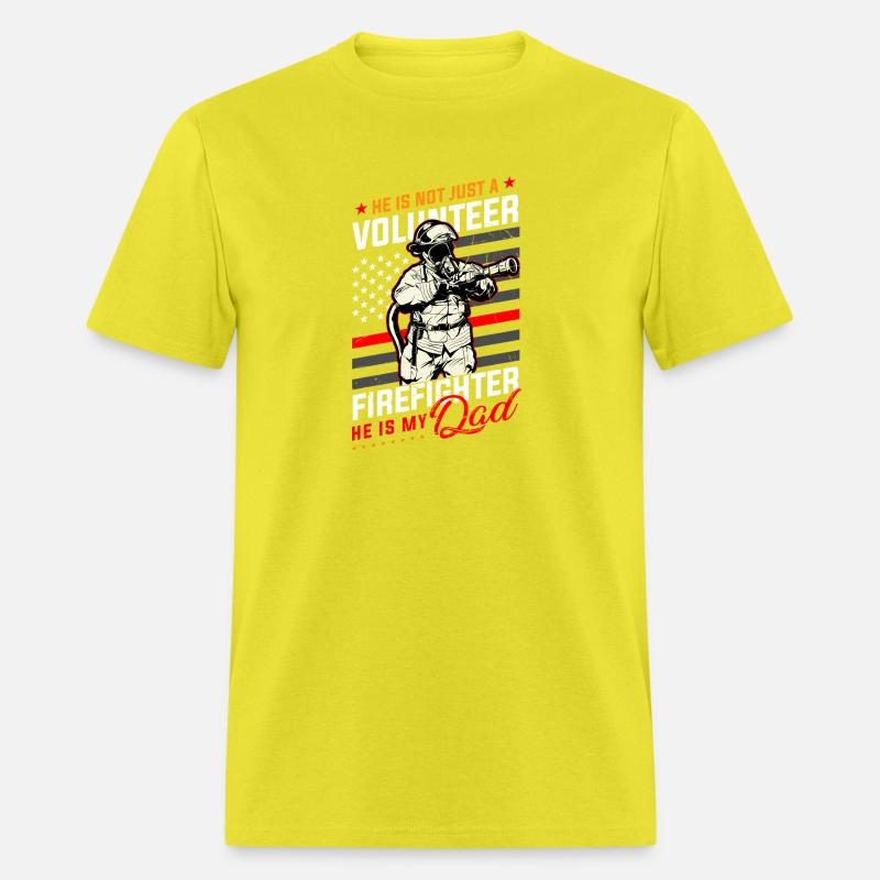 Proud Firefighter In A Fire Brigade Or Proud