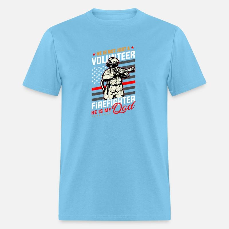 Proud Firefighter In A Fire Brigade Or Proud