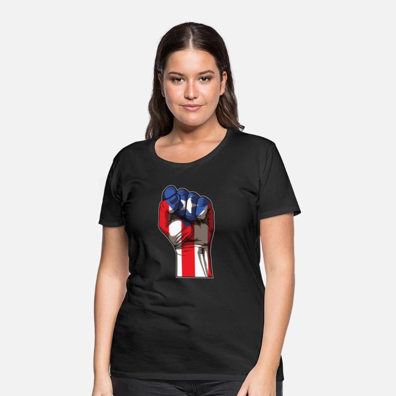 Puerto Rico Fist | Proud Boricua Flag