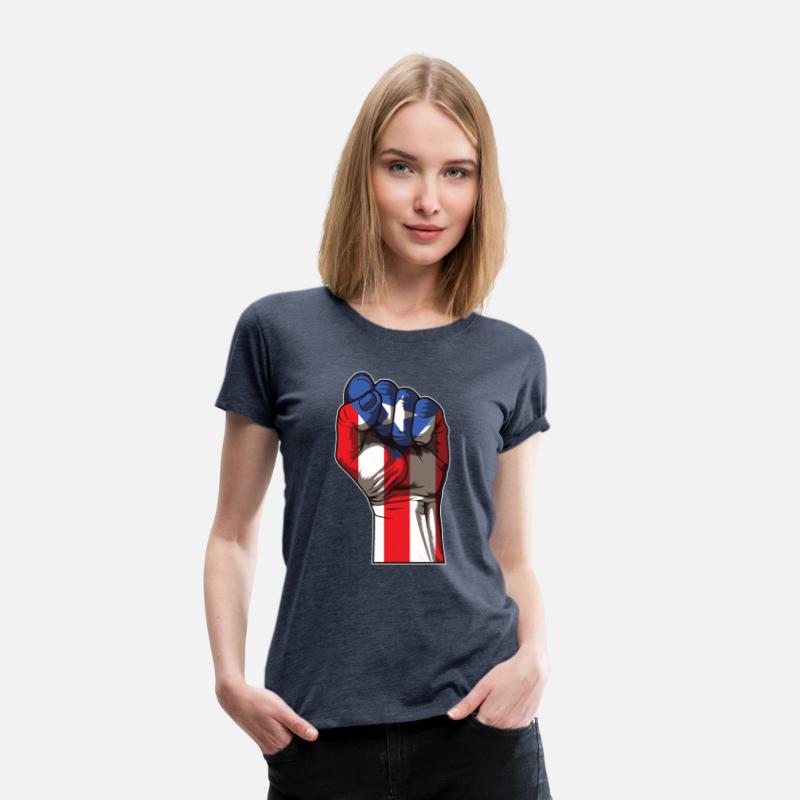 Puerto Rico Fist | Proud Boricua Flag